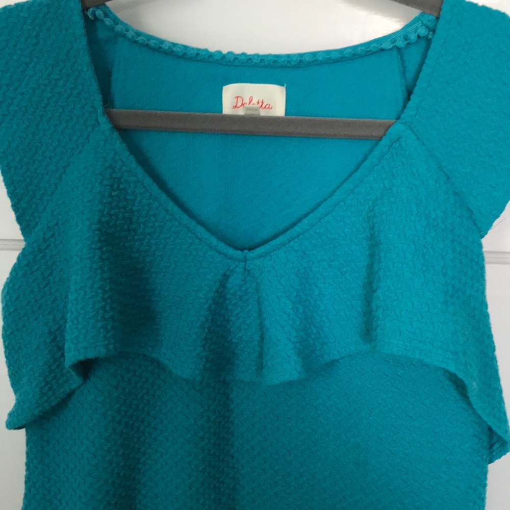 Anthropologie - Deletta Ruffle Rim Tank - Picture 5 of 5